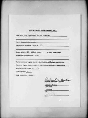 NYS Bill and Veto Jackets: 1992, Chapter 591