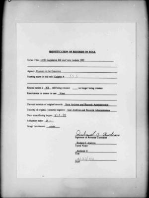 NYS Bill and Veto Jackets: 1992, Chapter 555
