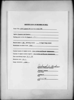 NYS Bill and Veto Jackets: 1992, Chapter 587