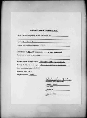 NYS Bill and Veto Jackets: 1992, Chapter 562