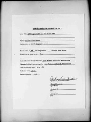 NYS Bill and Veto Jackets: 1992, Chapter 516