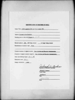 NYS Bill and Veto Jackets: 1992, Chapter 570
