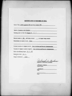 NYS Bill and Veto Jackets: 1992, Chapter 568
