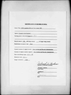 NYS Bill and Veto Jackets: 1992, Chapter 589