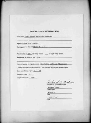 NYS Bill and Veto Jackets: 1992, Chapter 592