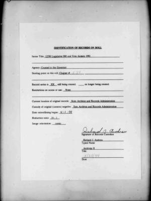 NYS Bill and Veto Jackets: 1992, Chapter 534