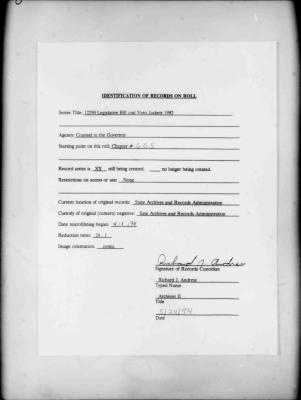 NYS Bill and Veto Jackets: 1992, Chapter 605