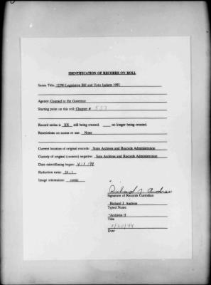 NYS Bill and Veto Jackets: 1992, Chapter 537