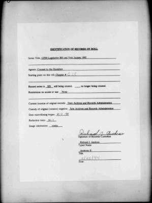 NYS Bill and Veto Jackets: 1992, Chapter 638