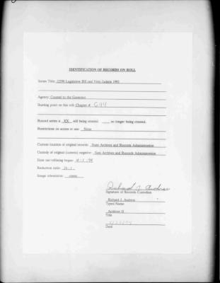 NYS Bill and Veto Jackets: 1992, Chapter 694