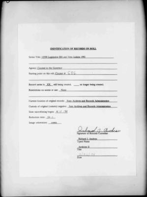 NYS Bill and Veto Jackets: 1992, Chapter 686