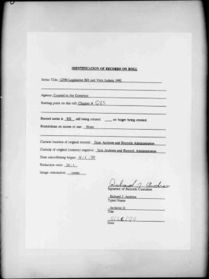 NYS Bill and Veto Jackets: 1992, Chapter 685