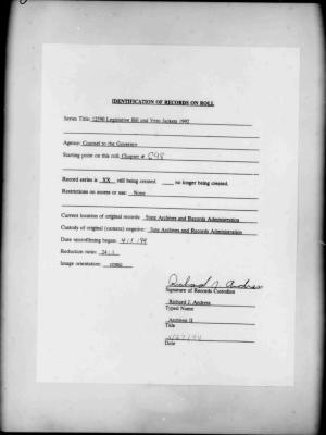 NYS Bill and Veto Jackets: 1992, Chapter 698
