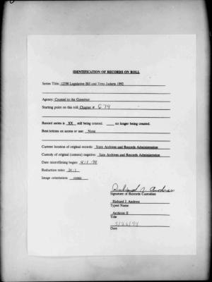 NYS Bill and Veto Jackets: 1992, Chapter 674