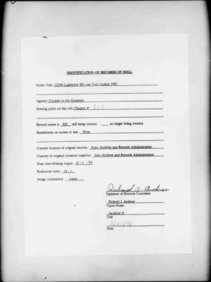 NYS Bill and Veto Jackets: 1992, Chapter 629