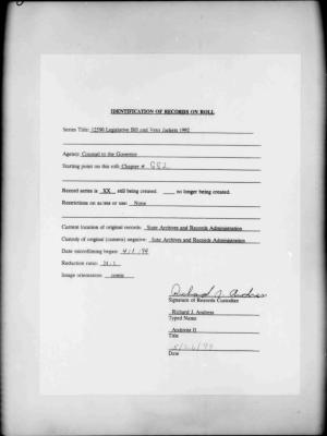 NYS Bill and Veto Jackets: 1992, Chapter 682