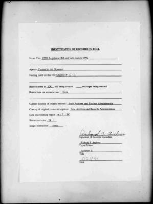 NYS Bill and Veto Jackets: 1992, Chapter 641