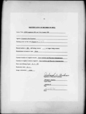 NYS Bill and Veto Jackets: 1992, Chapter 649