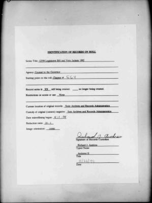 NYS Bill and Veto Jackets: 1992, Chapter 664