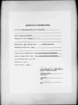 NYS Bill and Veto Jackets: 1992, Chapter 642