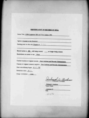 NYS Bill and Veto Jackets: 1992, Chapter 776