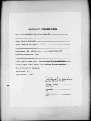 NYS Bill and Veto Jackets: 1992, Chapter 721