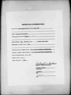 NYS Bill and Veto Jackets: 1992, Chapter 755