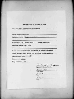 NYS Bill and Veto Jackets: 1992, Chapter 737