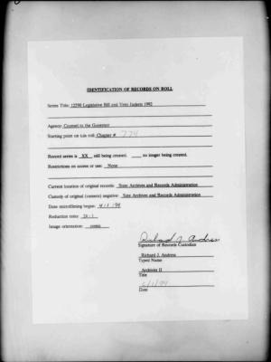 NYS Bill and Veto Jackets: 1992, Chapter 774