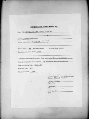 NYS Bill and Veto Jackets: 1992, Chapter 797