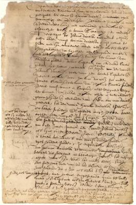 Contract between Isbrant Dircksen Goethart and Harmen Douwesen regarding a cargo of merchandise to be purchased in Holland