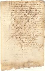Bond of Isaac Allerton in favor of the owners of the frigate La Garce for sugar
