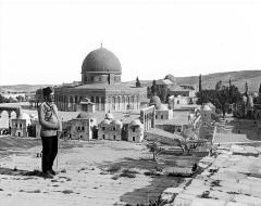 Syria.  Jerusalem.  Haram Area from Tower of Antonio