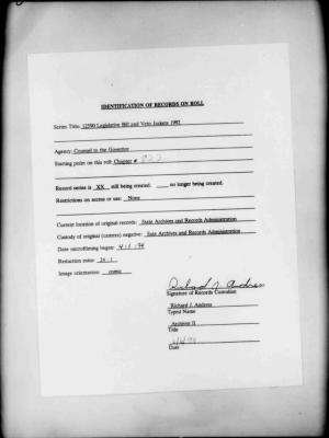 NYS Bill and Veto Jackets: 1992, Chapter 822
