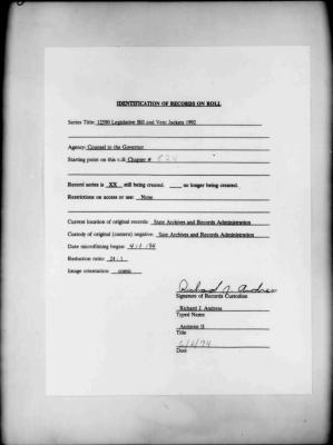 NYS Bill and Veto Jackets: 1992, Chapter 824