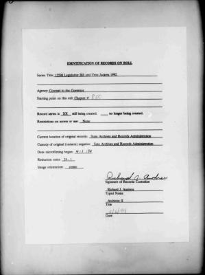 NYS Bill and Veto Jackets: 1992, Chapter 830