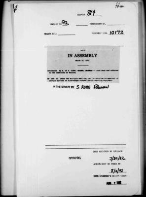 NYS Bill and Veto Jackets: 1992, Chapter 814
