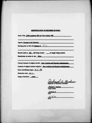 NYS Bill and Veto Jackets: 1992, Chapter 856