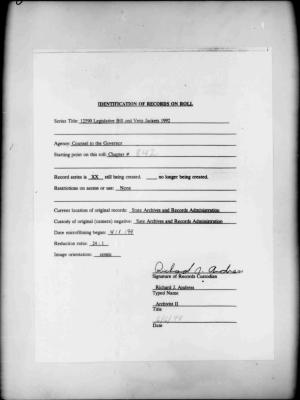 NYS Bill and Veto Jackets: 1992, Chapter 842