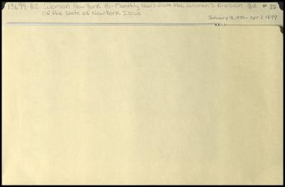 "Women New York" related materials