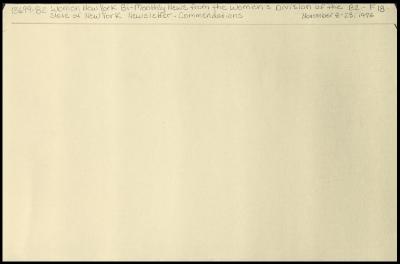 "Women New York" related materials