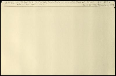 "Women New York" related materials