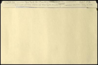 "Women New York" related materials