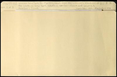 "Women New York" Volume 2, Number 1 and Volume 3, Number 1 related materials