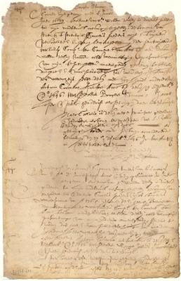Notes of Borger Staman and George Johnes in favor of Willem de Key