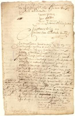 Promisory note of Egbert Woutersen to Dirck Cornelissen for carpenter's wages