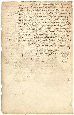 Declaration of Harmen Meyndertsen van den Bogaaert respecting Fiscal van Dyck's conduct toward him in Marten Cregier's tavern