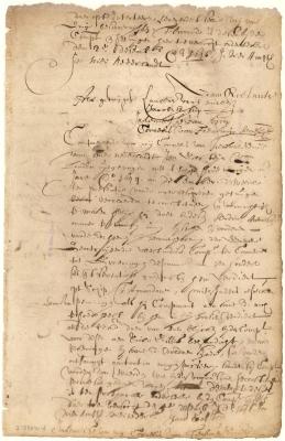 Power of attorney from Jan Golsten to Hendrick Antonissen to collect money from the Groningen chamber of the West India Company