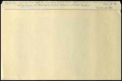 "Women New York" related materials
