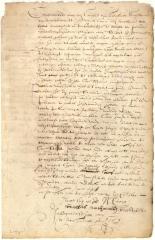 Power of attorney from Nicolaes Coorn to Claes Jansen Calff to collect money and an inheritance in Holland